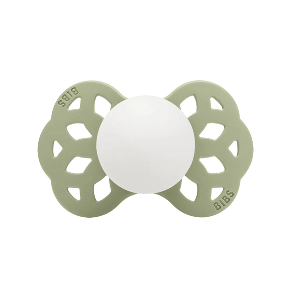 Bibs INFINITY Anatomical snuð str 2 -  Sage GLOW