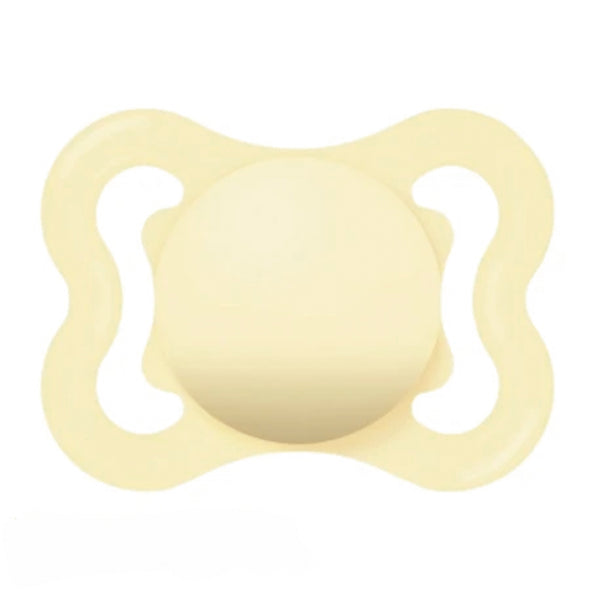 MAM Supreme merkt snuð (0-6m) - Pale Yellow