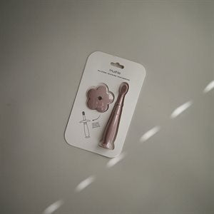Mushie æfingar tannbursti - Soft Lilac