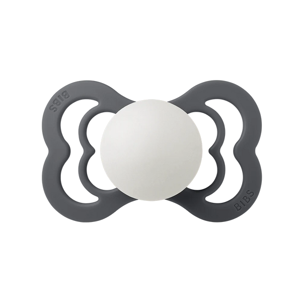 Bibs SUPREME snuð str 2 - Iron Glow