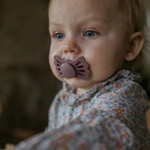 FRIGG Lucky merkt snuð str 2 - Twilight Mauve