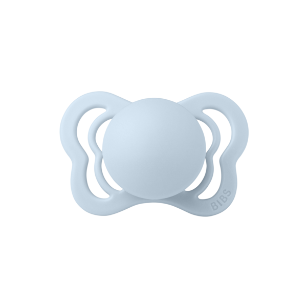Bibs COUTURE snuð str 1 - Baby Blue