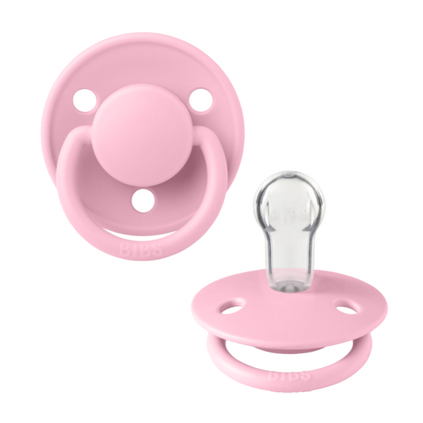 Bibs De Lux merkt snuð str 2 - Baby Pink