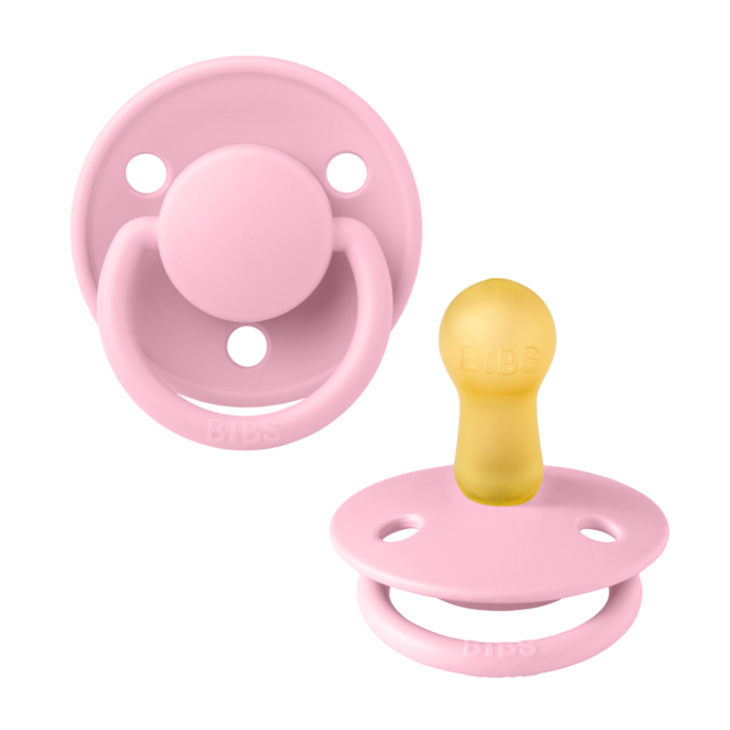 Bibs De Lux merkt snuð str 2 - Baby Pink